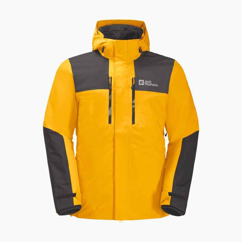 Jack Wolfskin férfi Jasper esőkabát sárga 1115261_3802_002 9