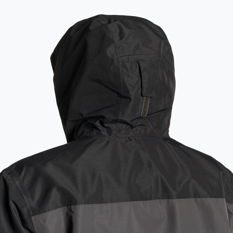 Jack Wolfskin férfi esőkabát Glaabach szürke-fekete 1115291_6000_006 7