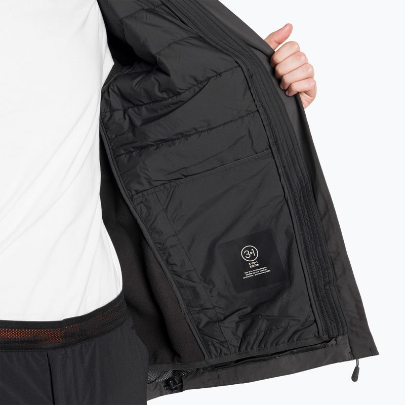 Jack Wolfskin férfi esőkabát Glaabach szürke-fekete 1115291_6000_006 9