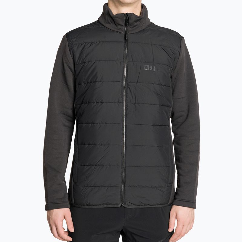 Jack Wolfskin férfi esőkabát Glaabach szürke-fekete 1115291_6000_006 10