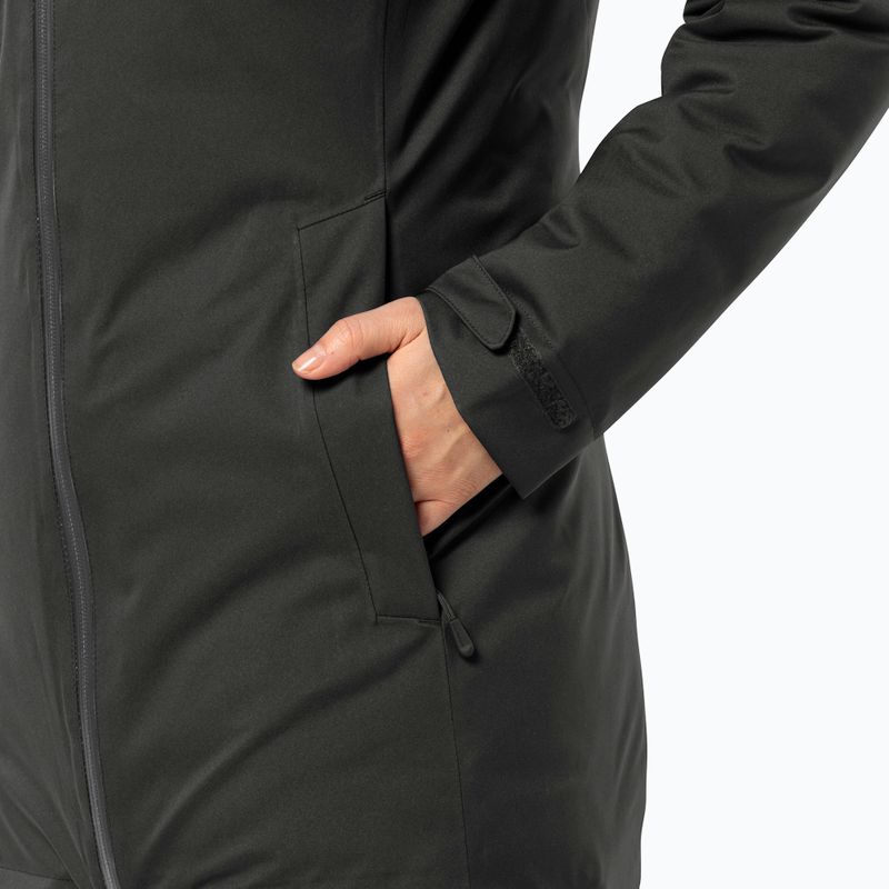 Jack Wolfskin női télikabát Stirnberg Ins fekete 5