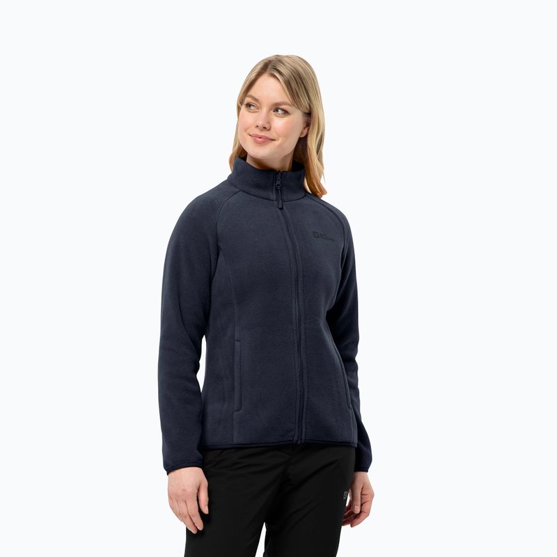 Jack Wolfskin női Moonrise 3In1 kabát éjszakai kék 7