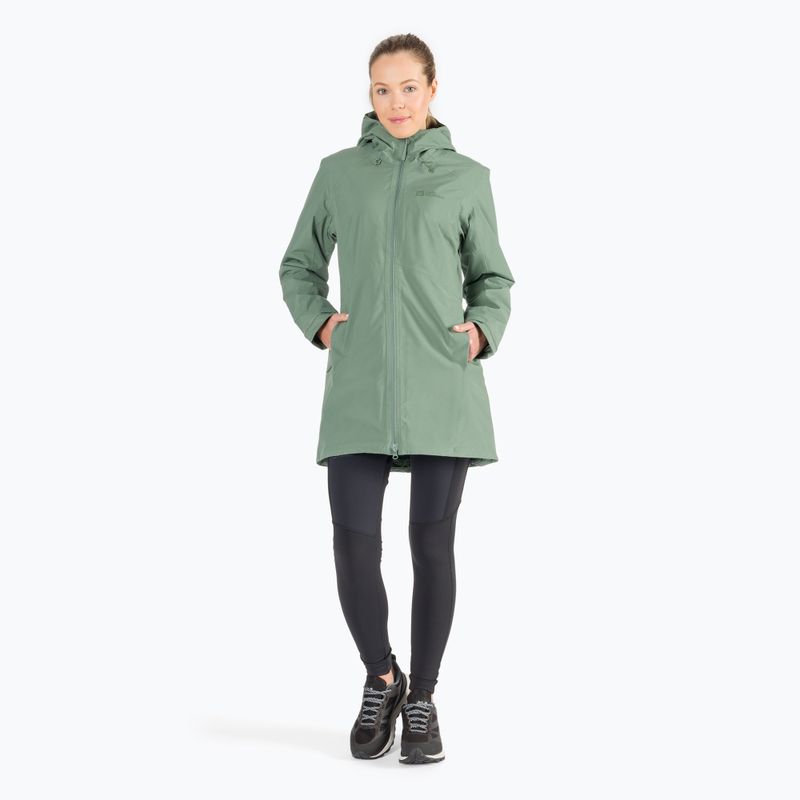 Jack Wolfskin női pehelypaplan Heidelstein Ins zöld 1115681_4311 2