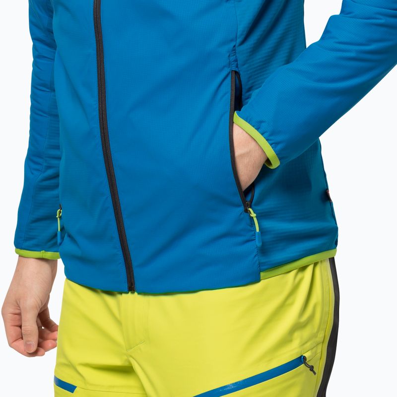 Jack Wolfskin férfi sí dzseki Alpspitze Ins Hoody kék 1206781_1361 3