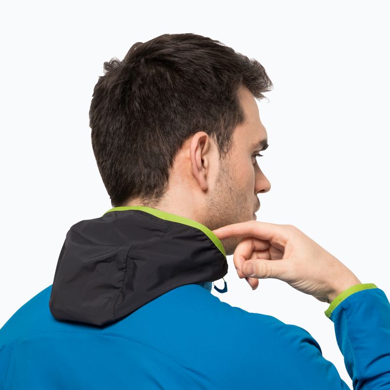 Jack Wolfskin férfi sí dzseki Alpspitze Ins Hoody kék 1206781_1361 4