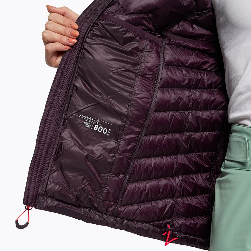 Jack Wolfskin női Alpspitze Down Hoody sí dzseki lila 1206791_2042 7