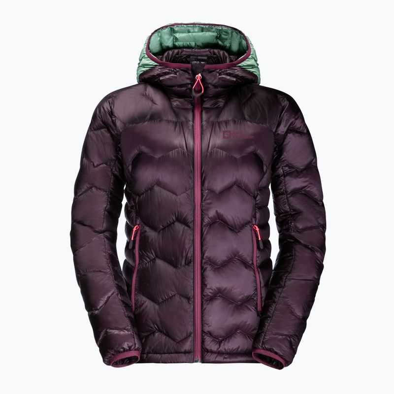 Jack Wolfskin női Alpspitze Down Hoody sí dzseki lila 1206791_2042 9