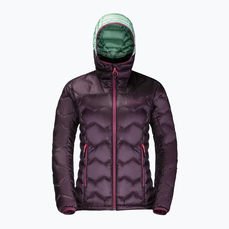 Jack Wolfskin női Alpspitze Down Hoody sí dzseki lila 1206791_2042 10