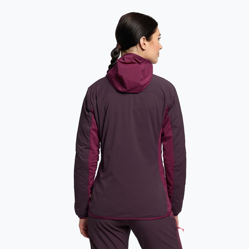 Jack Wolfskin női síelő dzseki Alpspitze Ins Hoody lila 1206801_2042 4