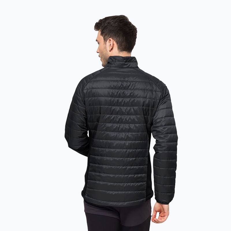 Jack Wolfskin Routeburn Pro Ins férfi pehelypaplan dzseki fekete 1206861 2