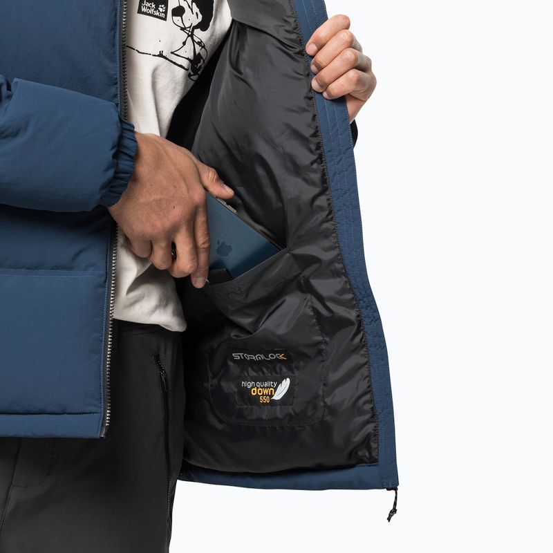 Jack Wolfskin férfi pehelykabát Alex Down tengerészkék 1206911_1383_004 5
