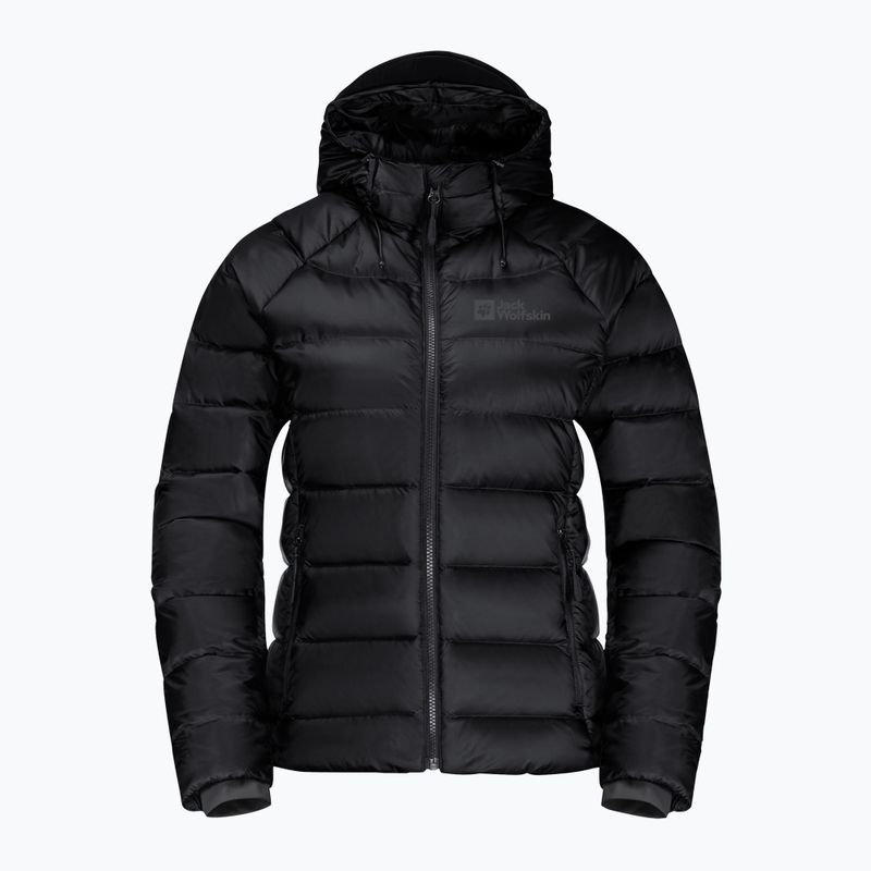 Jack Wolfskin női pehelypaplan Nebelhorn Down Hoody fekete 1207091_6000 9