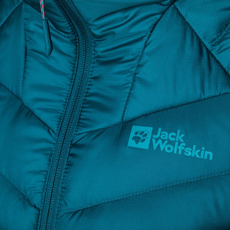 Jack Wolfskin női pehelypaplan Passamani Down Hoody kék 1207101_4133 7