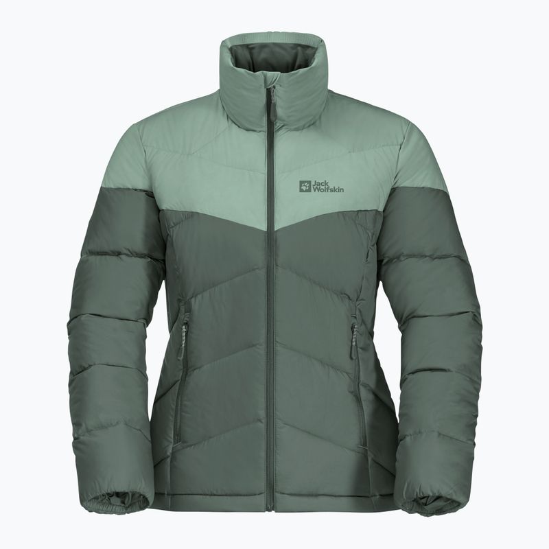 Jack Wolfskin női pehelykabát Herzberg Down zöld 1207131_4311 5