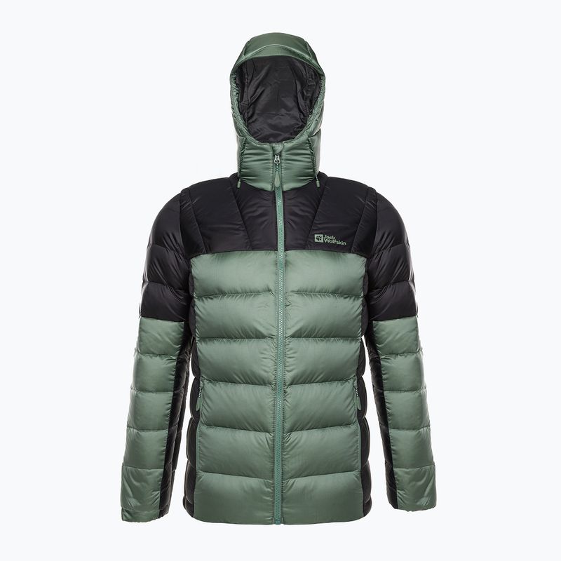 Jack Wolfskin férfi pehelypaplan Nebelhorn Down Hoody zöld 1207141_4311