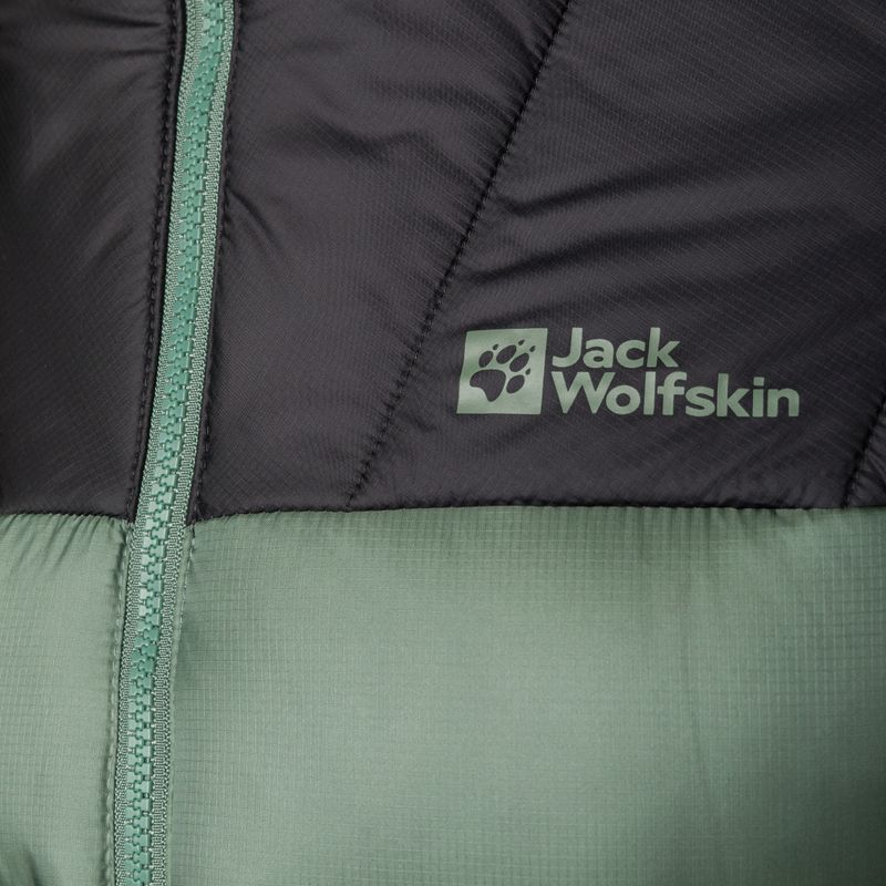 Jack Wolfskin férfi pehelypaplan Nebelhorn Down Hoody zöld 1207141_4311 3