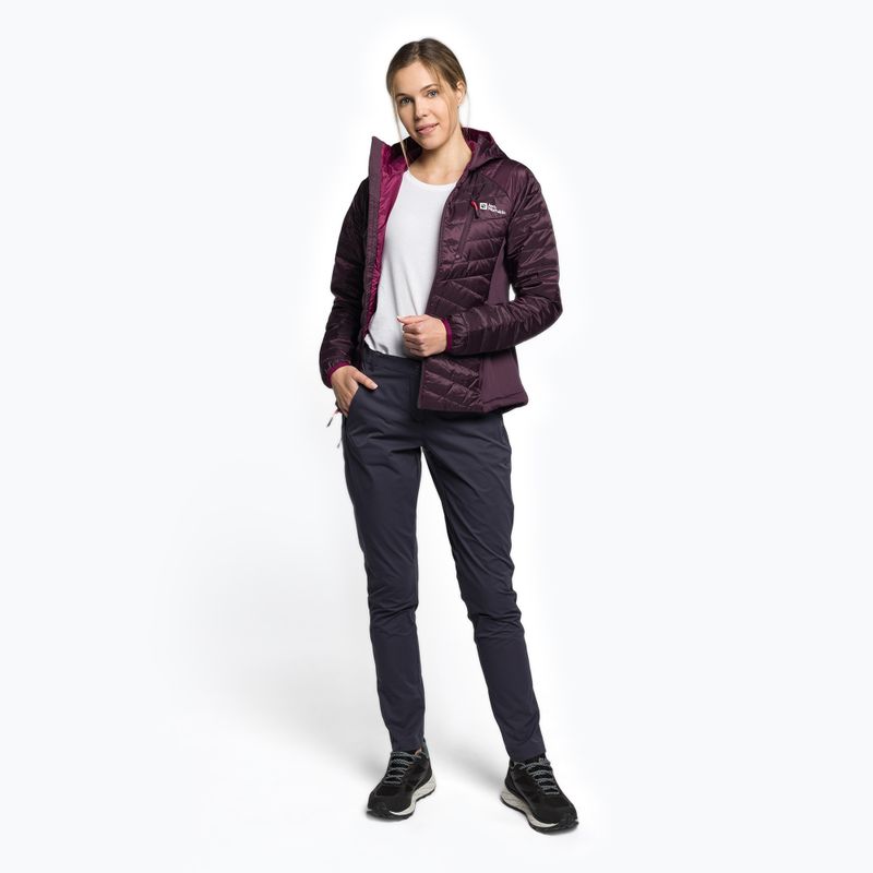 Jack Wolfskin női pehelykabát Routeburn Pro Ins lila 1207191_2042 2