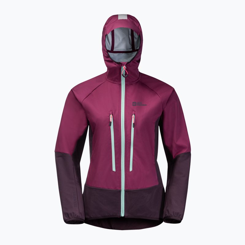 Jack Wolfskin Alpspitze Hoody női sí kabát lila 1307391_1014 10