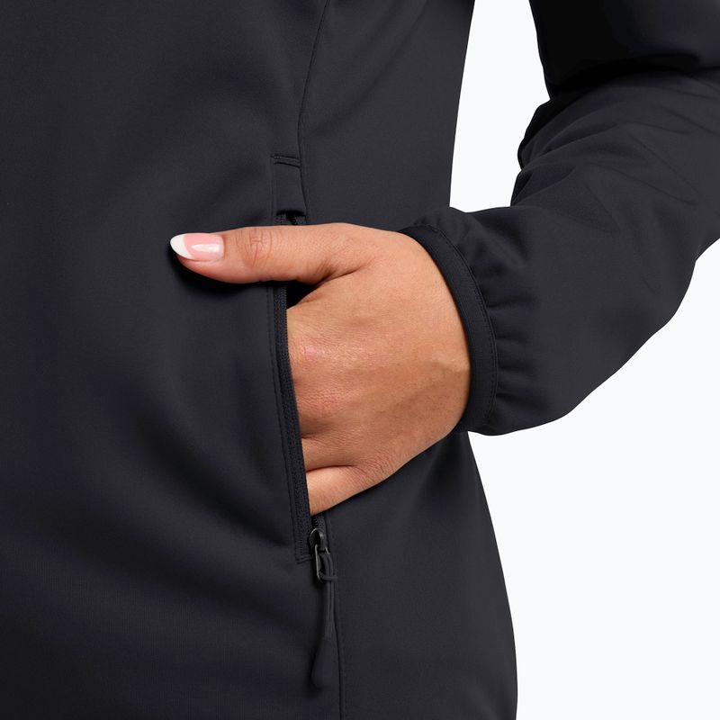 Női softshell dzseki Jack Wolfskin Windhain Hoody fekete 6