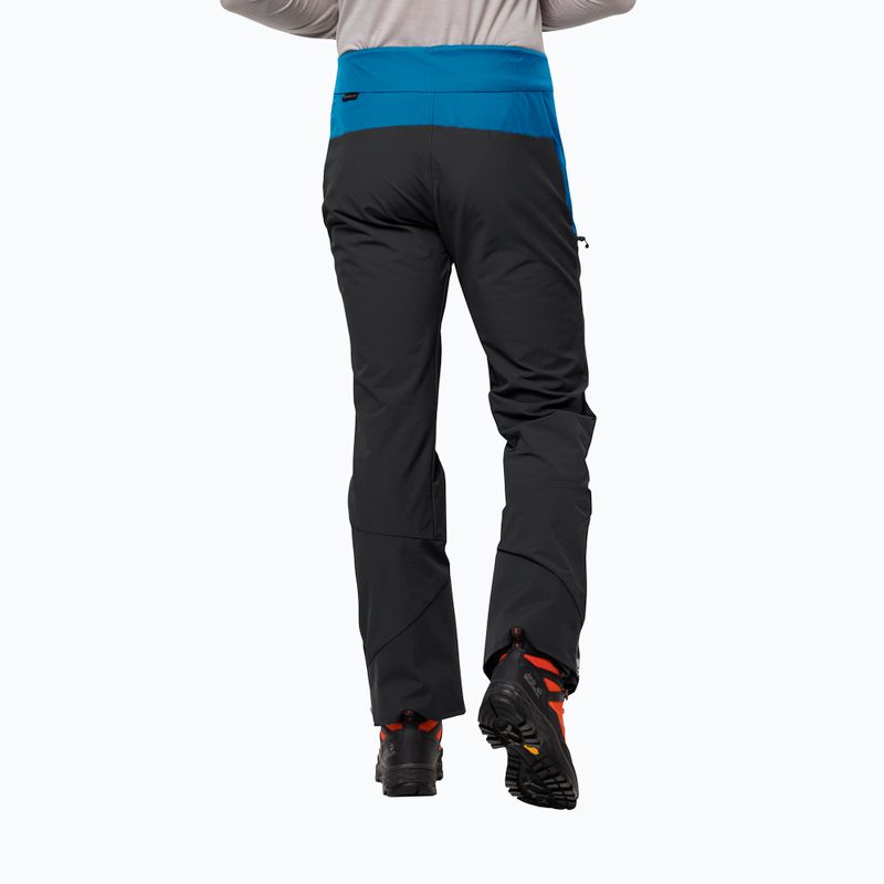 Jack Wolfskin férfi Alpspitze kék-fekete síelőnadrág 1507511 2