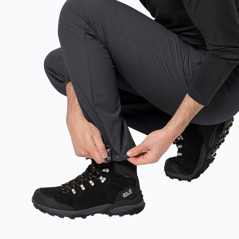 Jack Wolfskin férfi trekking nadrág Holdsteig fekete 1507571 5
