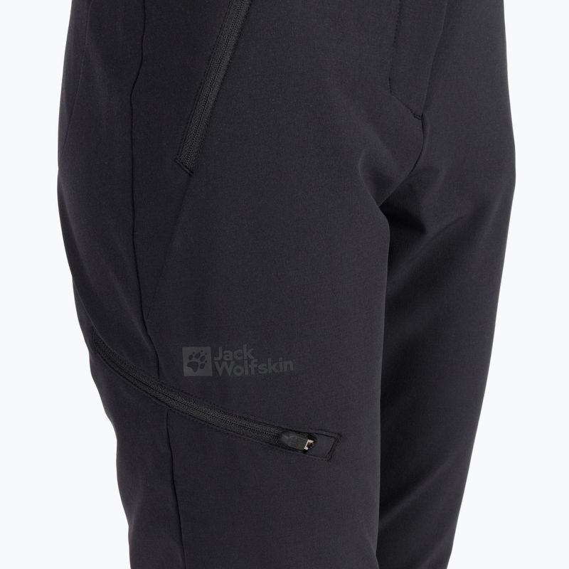 Jack Wolfskin női trekking nadrág Geigelstein fekete 1507731 5
