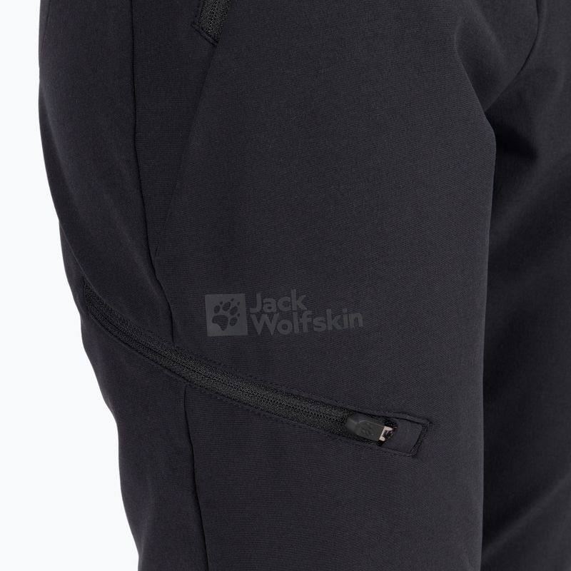 Jack Wolfskin női trekking nadrág Geigelstein fekete 1507731 6