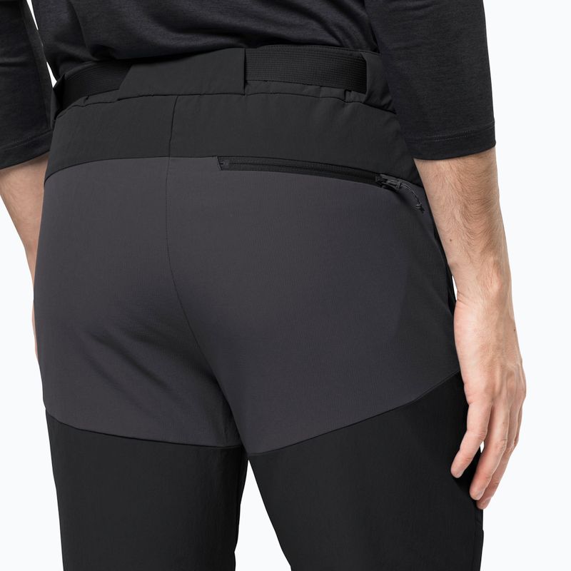 Jack Wolfskin férfi softshell nadrág Ziegspitz fekete 1507841 4