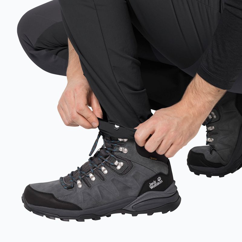 Jack Wolfskin férfi softshell nadrág Ziegspitz fekete 1507841 5
