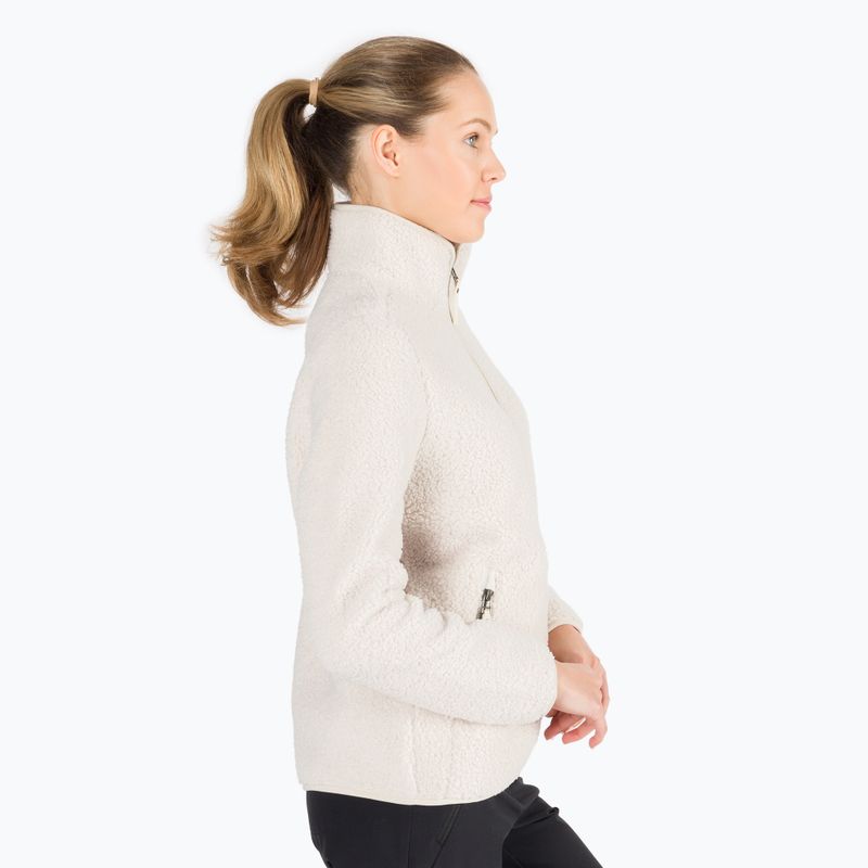 Jack Wolfskin női High Cloud fleece pulóver fehér 1708731 3