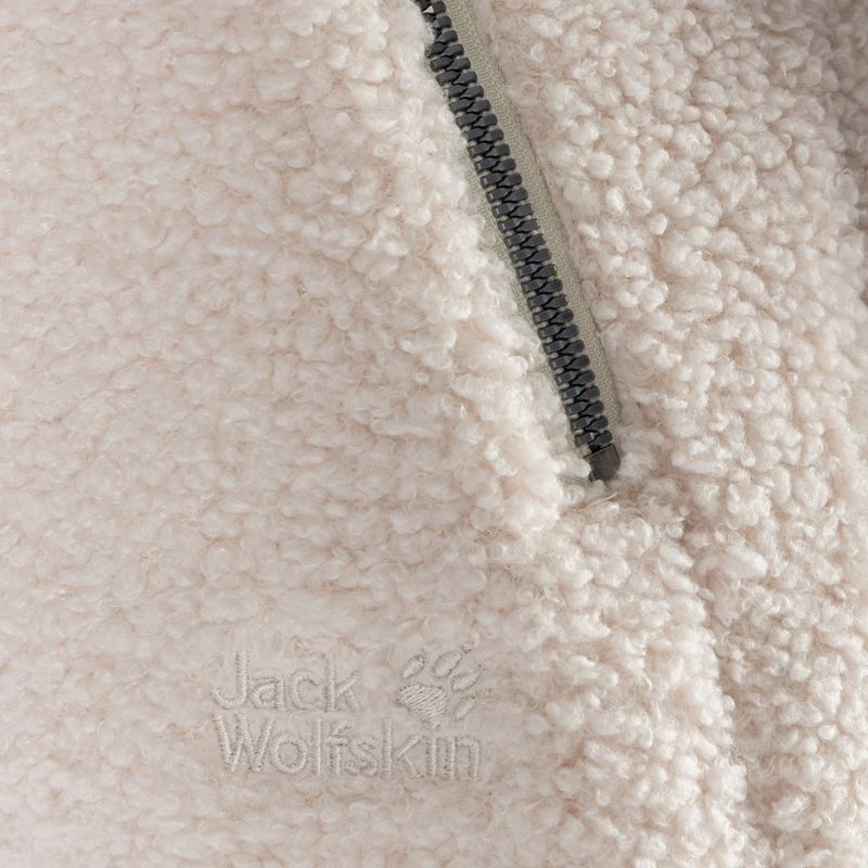 Jack Wolfskin női High Cloud fleece pulóver fehér 1708731 5