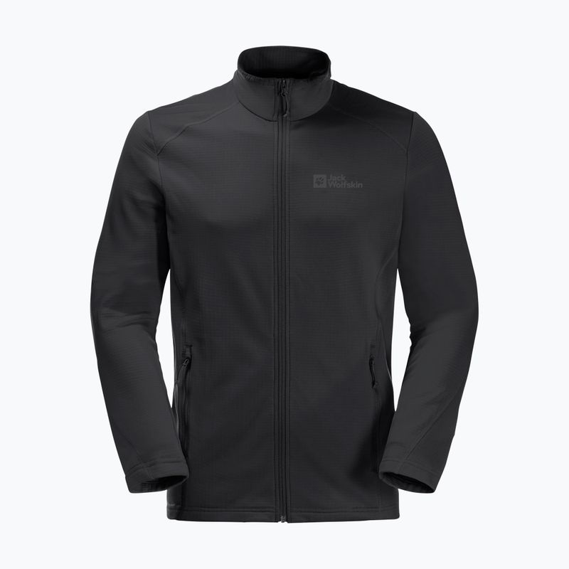 Jack Wolfskin férfi Kolbenberg fleece pulóver fekete 1710521 4