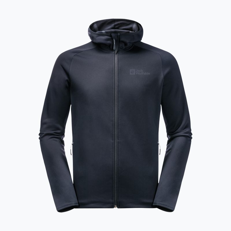 Jack Wolfskin férfi fleece pulóver Baiselberg navy blue 1710541 3