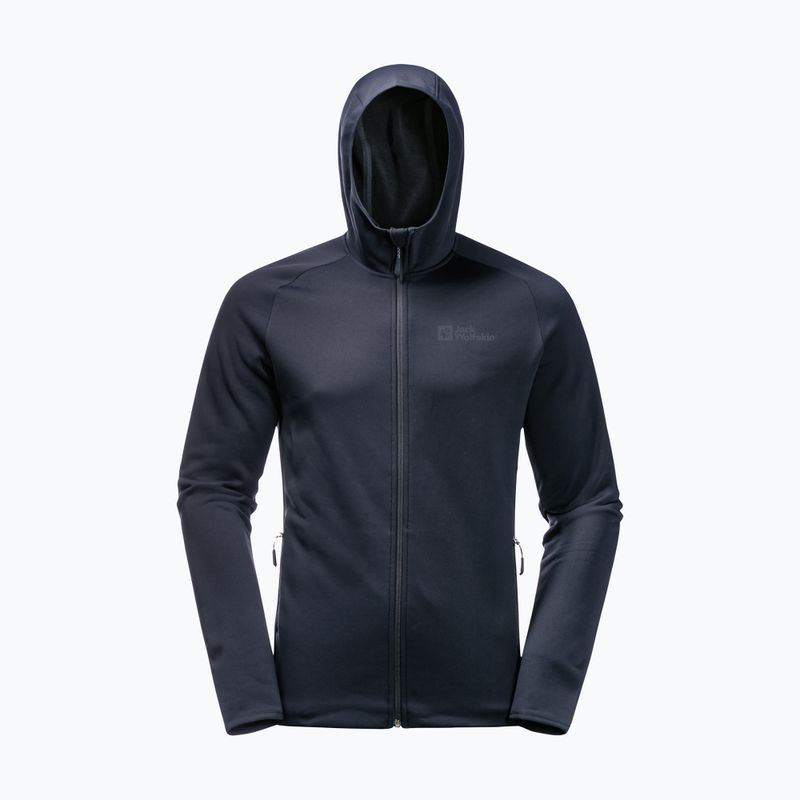 Jack Wolfskin férfi fleece pulóver Baiselberg navy blue 1710541 4