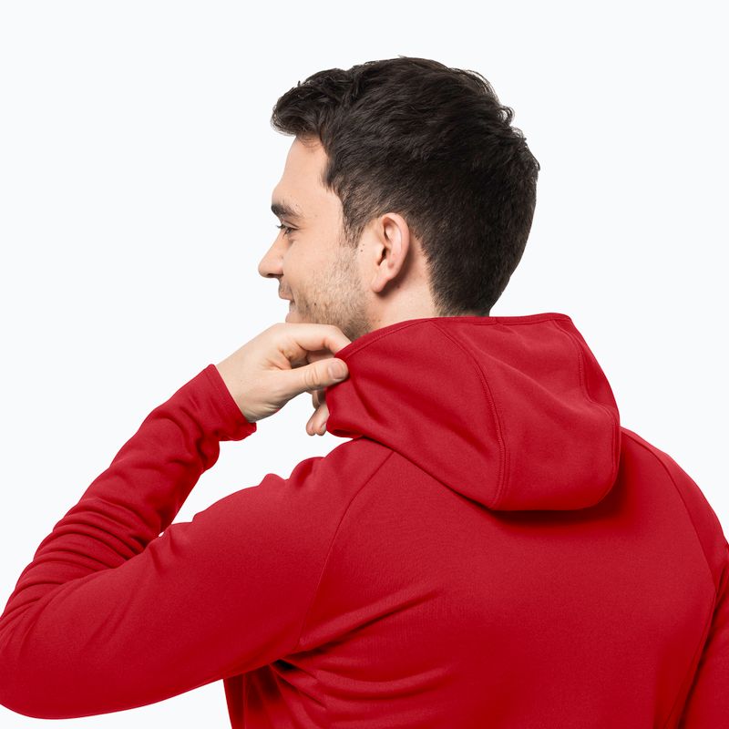 Jack Wolfskin férfi Baiselberg fleece pulóver piros 1710541 3