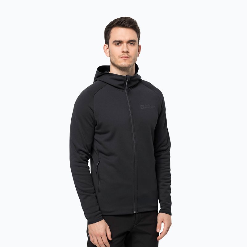 Jack Wolfskin férfi fleece pulóver Baiselberg fekete 1710541