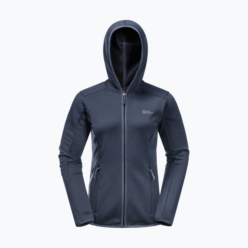 Jack Wolfskin női fleece pulóver Baiselberg szürke 1710771 8