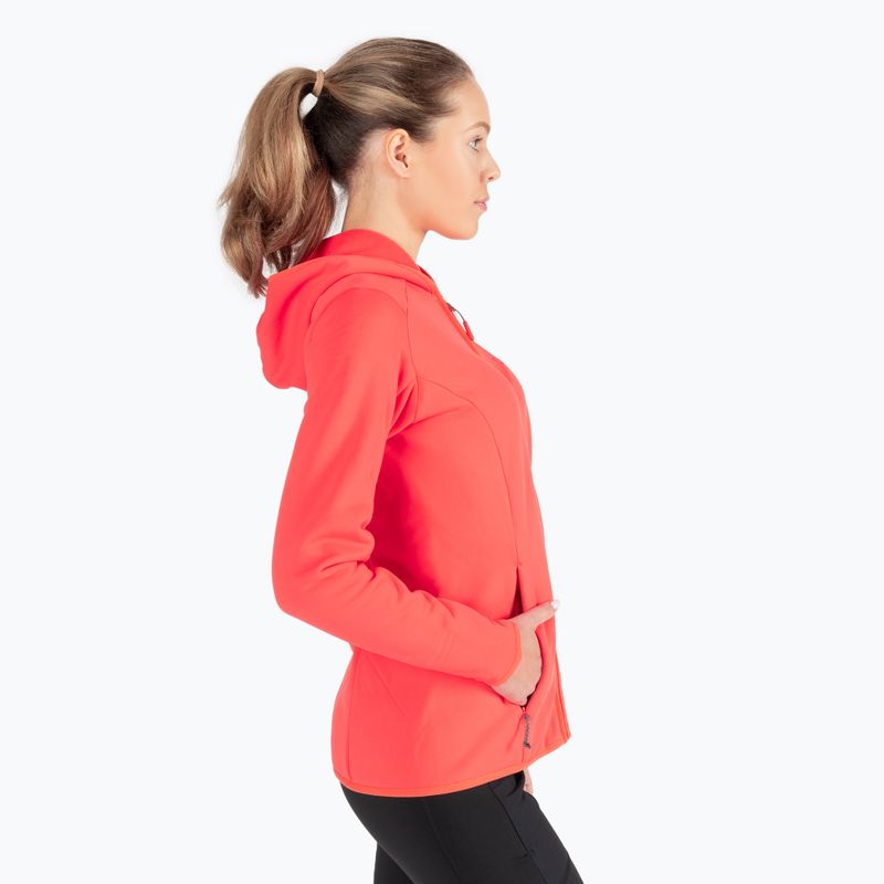 Jack Wolfskin női fleece pulóver Baiselberg narancssárga 1710771 3