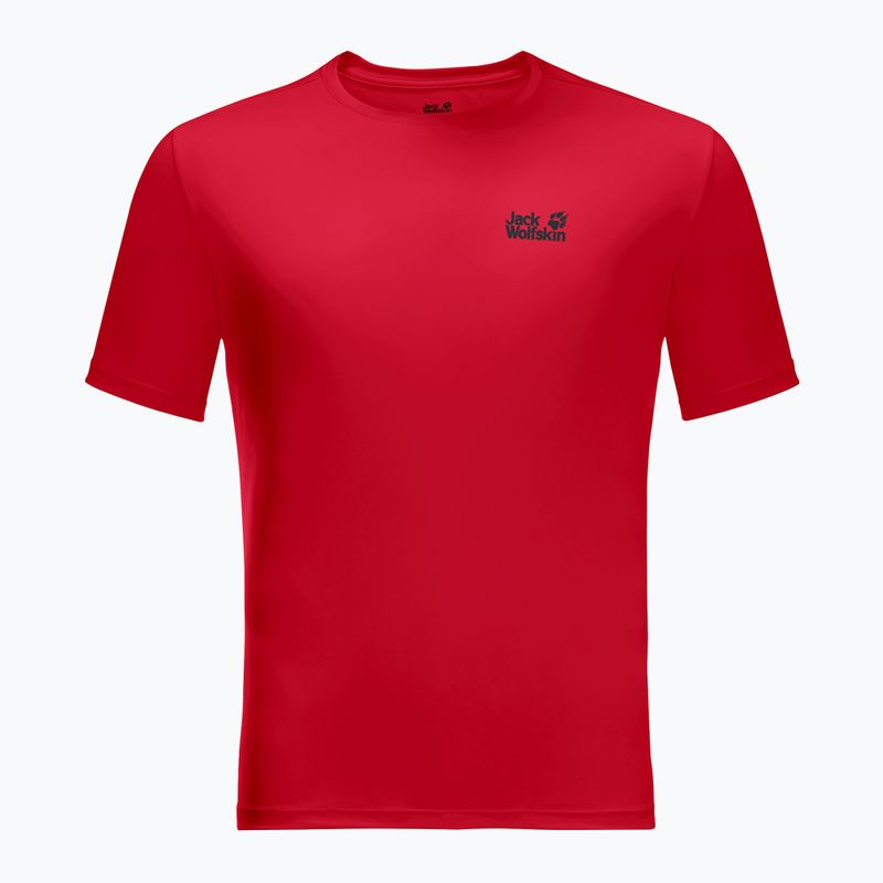Jack Wolfskin férfi trekking póló Tech piros 1807071_2206 3
