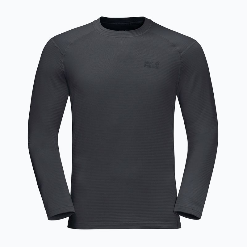 Jack Wolfskin férfi trekking hosszú ujjú póló Infinite LS grafit 1808311 4