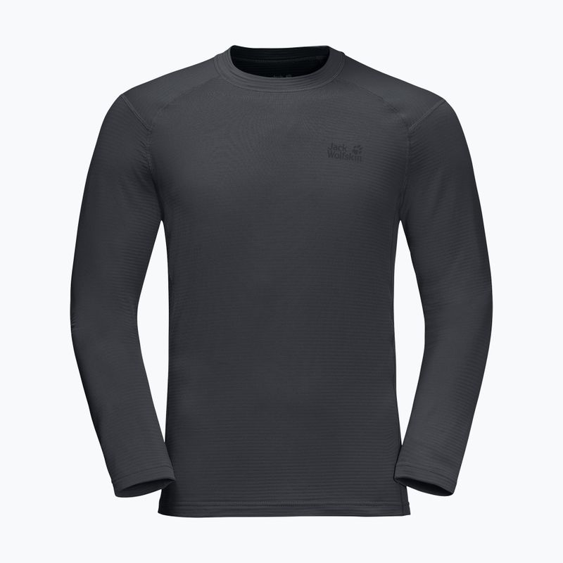 Jack Wolfskin férfi trekking hosszú ujjú póló Infinite LS grafit 1808311 3