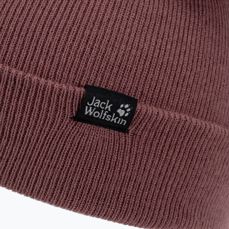 Jack Wolfskin Rib téli sapka rózsaszín 1903891 3