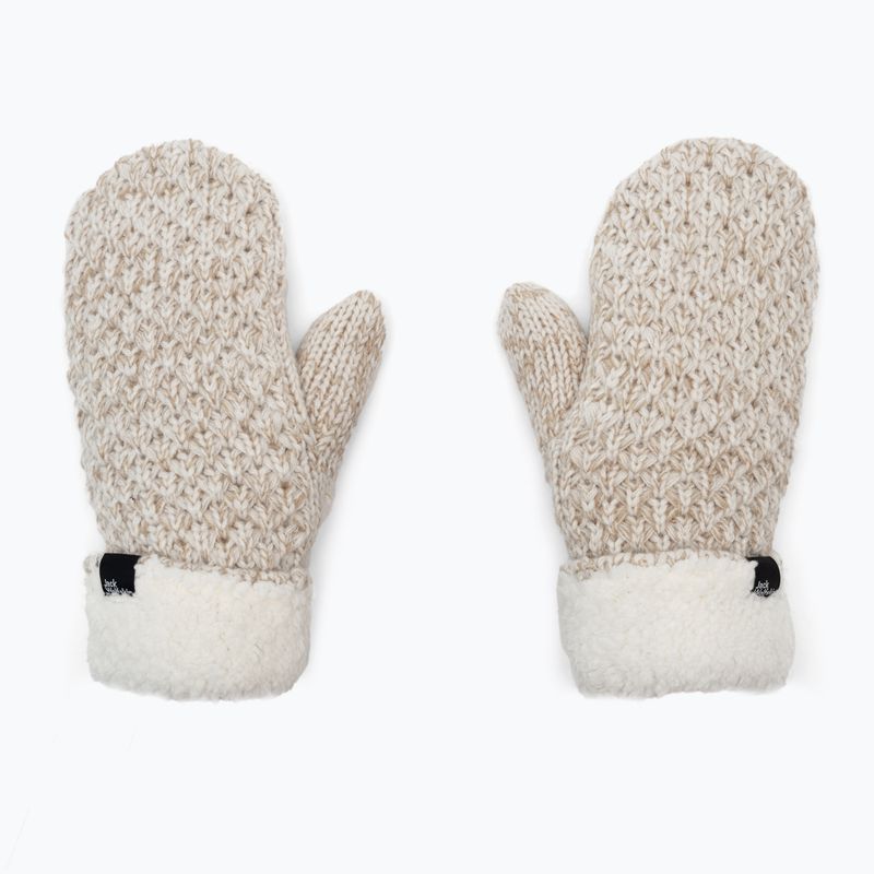Jack Wolfskin női téli kesztyű Highloft Knit bézs 1908001_5062_003 2