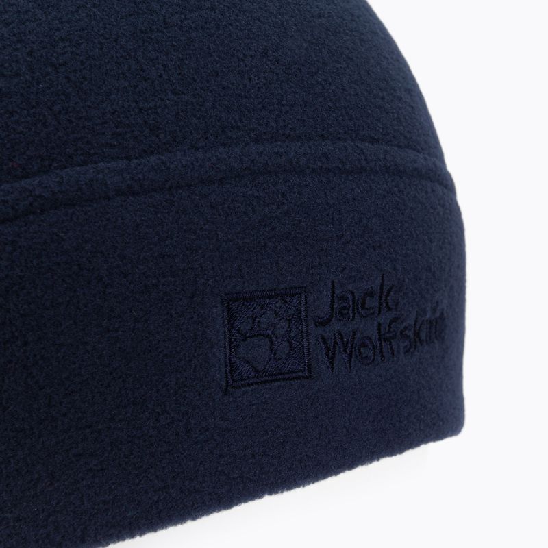 Jack Wolfskin Real Stuff fleece téli sapka tengerészkék 1909852 3