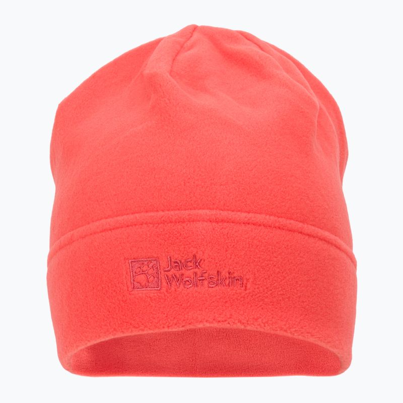 Jack Wolfskin Real Stuff narancssárga fleece téli sapka 1909852 2
