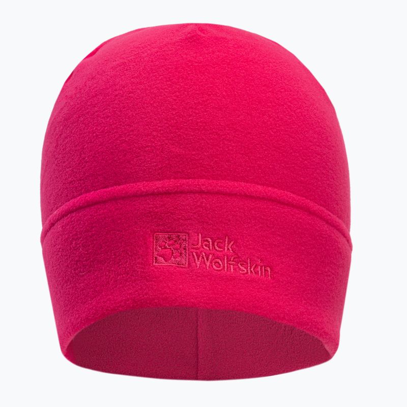 Jack Wolfskin Real Stuff fleece téli sapka rózsaszín 1909852 2