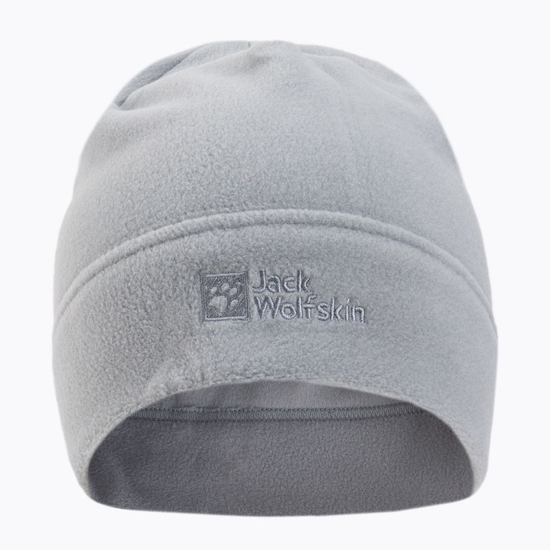Jack Wolfskin Real Stuff szürke fleece téli sapka 1909852 2