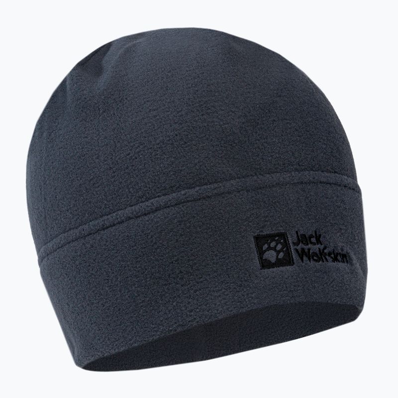 Jack Wolfskin Real Stuff szürke fleece téli sapka 1909852