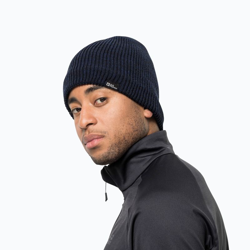 Jack Wolfskin Feldberg téli sapka fekete 4