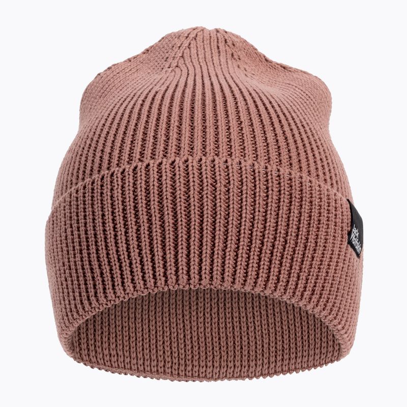 Jack Wolfskin Essential Beanie téli sapka rózsaszín 1910881 2